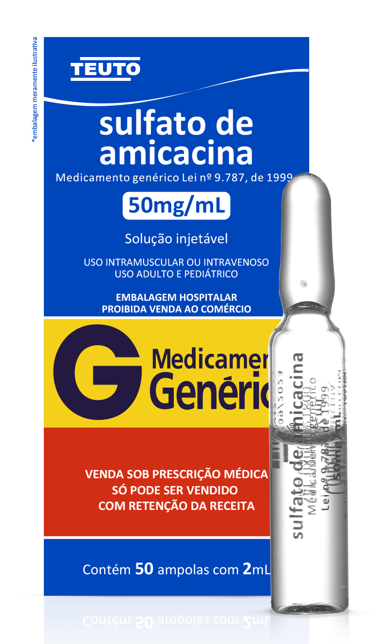 Amicacina Antibiótico Aminoglicosídeo Portal Teuto Digital